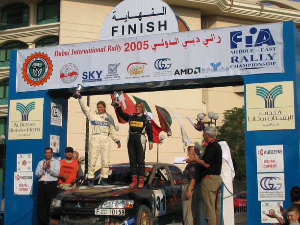 Winner: Khaled Al-Qassimi with Subaru Impreza WRX STI